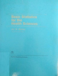 Image of Basics Statistics for the Health Sciences