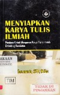 Image of Menyiapkan Karya Tulis Ilmiah