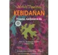 Image of Metode Penelitian Kebidanan