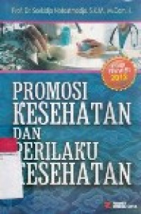 Image of Promosi Kesehatan dan Perilaku Kesehatan