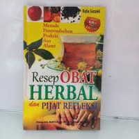 Image of Resep Obat Herbal dan Pijat Refleksi